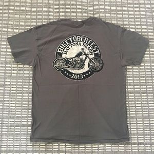 Biketoberfest 2013 Daytona Beach 100% Cotton Men’s Size XL